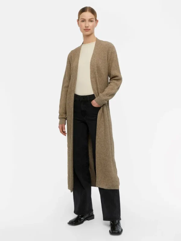 Object Jumpers & Cardigans<Malena Cardigan (Fossil Melange)