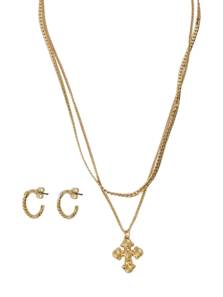 mana_earrings_amp_necklac_0.webp Pieces Jewellery<MANA EARRINGS & NECKLACE SET (GOLD)