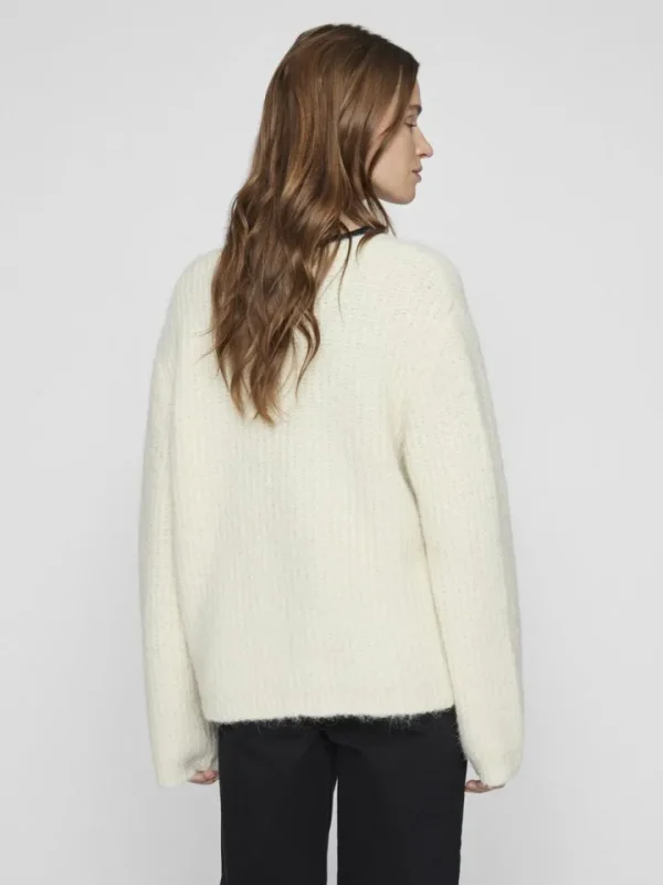 Vila Jumpers & Cardigans<Mandy Cardigan (Birch/Black)