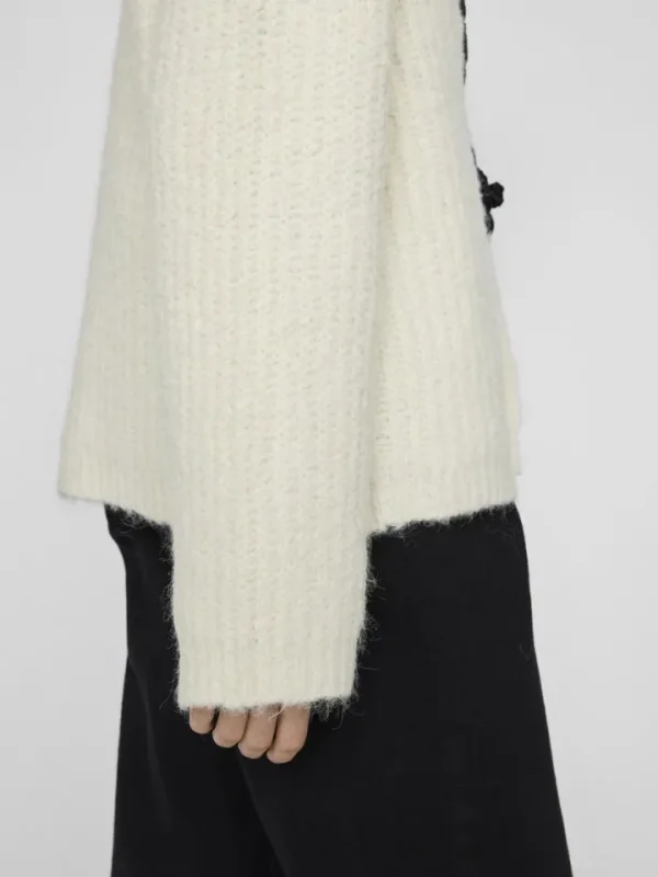 Vila Jumpers & Cardigans<Mandy Cardigan (Birch/Black)