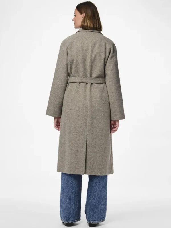 Pieces Jackets | Coats<Marbel Long Coat