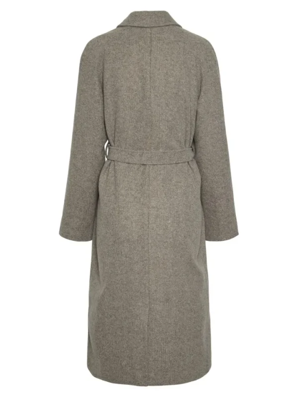 Pieces Jackets | Coats<Marbel Long Coat