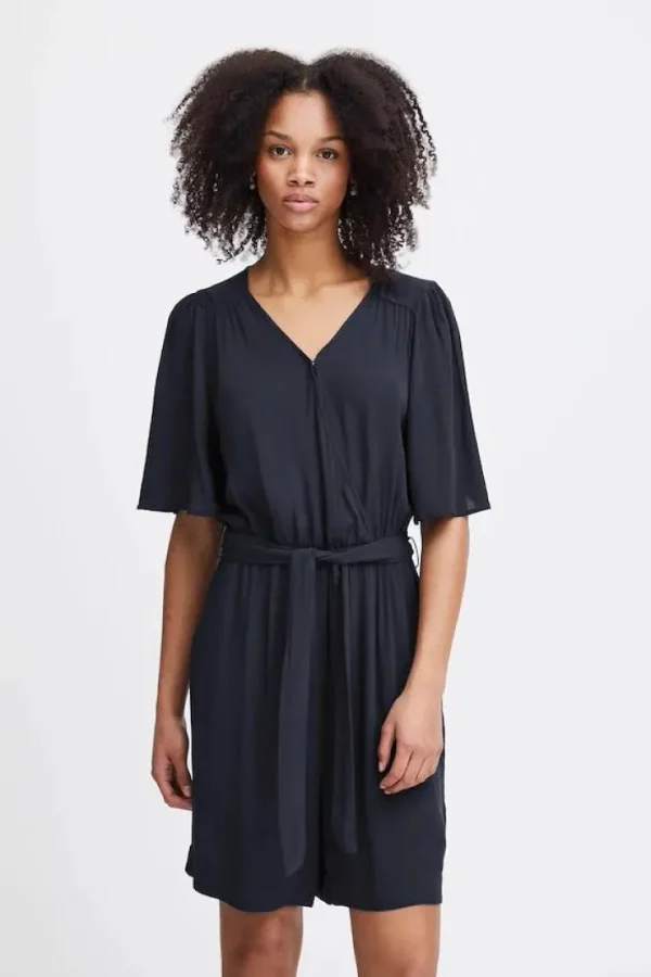 Ichi Shorts & Playsuits<Marrakech Playsuit (Total Eclipse)