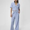 Object Pants<Maya High Waisted Pants (Palace Blue/White)
