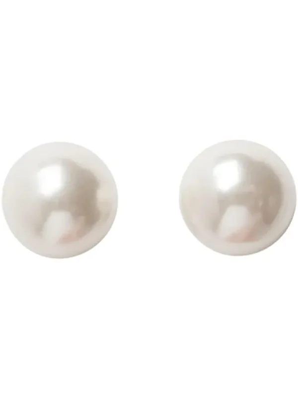 Pieces Jewellery<MEDIO STUD EARRINGS (WHITECAP GRAY)