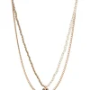 Pieces Jewellery<MELA COMBI NECKLACE (GOLD)