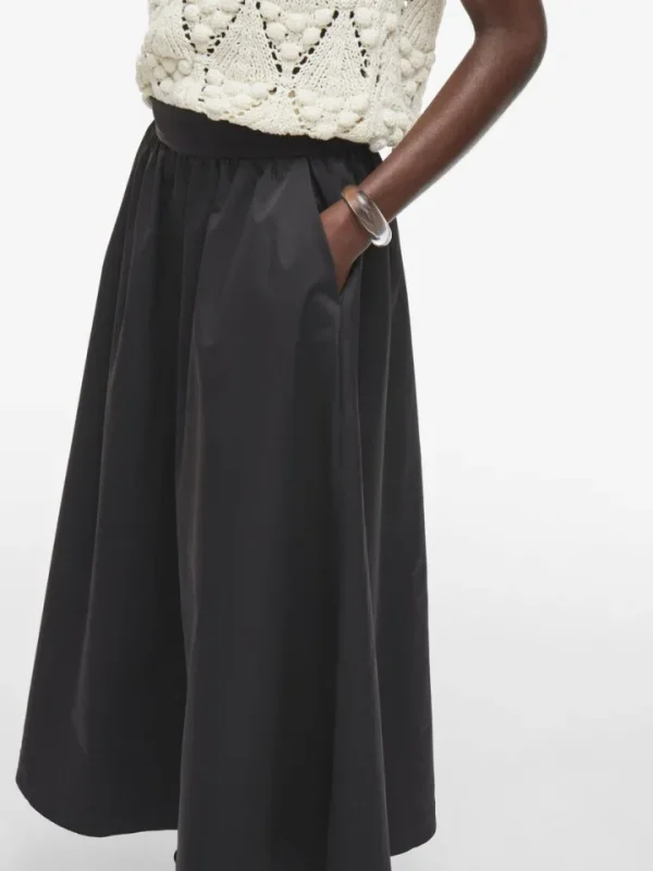 Vila Rouge Skirts<Melissa High Waisted Maxi Skirt (Meteorite)
