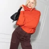 Ichi Jumpers & Cardigans<Mielan Jumper (Orange)