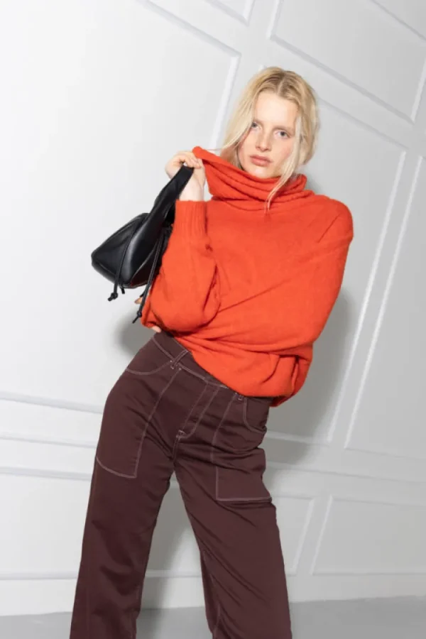 Ichi Jumpers & Cardigans<Mielan Jumper (Orange)