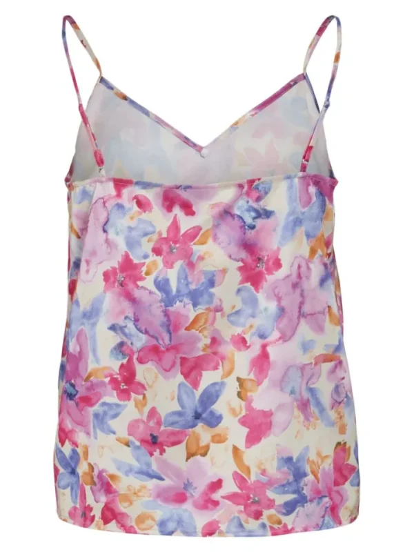 Vila Camis & Vests<Milia V-Neck Strap Top (Birch/Colourful)