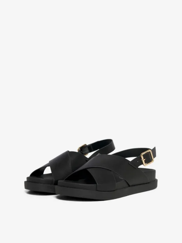 Only Sandals<MINNIE SLINGBACK SANDAL (BLACK)