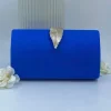 Wsl 8 Bags & Purses<MIRANDA SUEDE CLUTCH BAG (ROYAL BLUE)