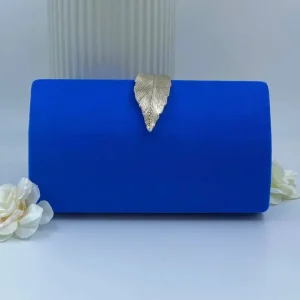 Wsl 8 Bags & Purses<MIRANDA SUEDE CLUTCH BAG (ROYAL BLUE)