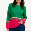 Sugarhill Jumpers & Cardigans<MOANA JUMPER (GREEN/PRISM)