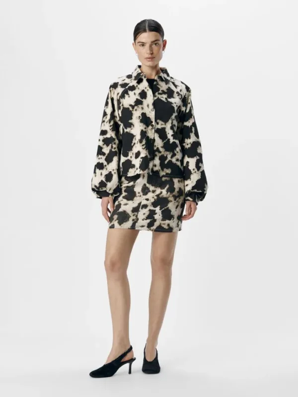 Object Jackets | Coats<Montana Printed Jacket (/Cloud Dancer)