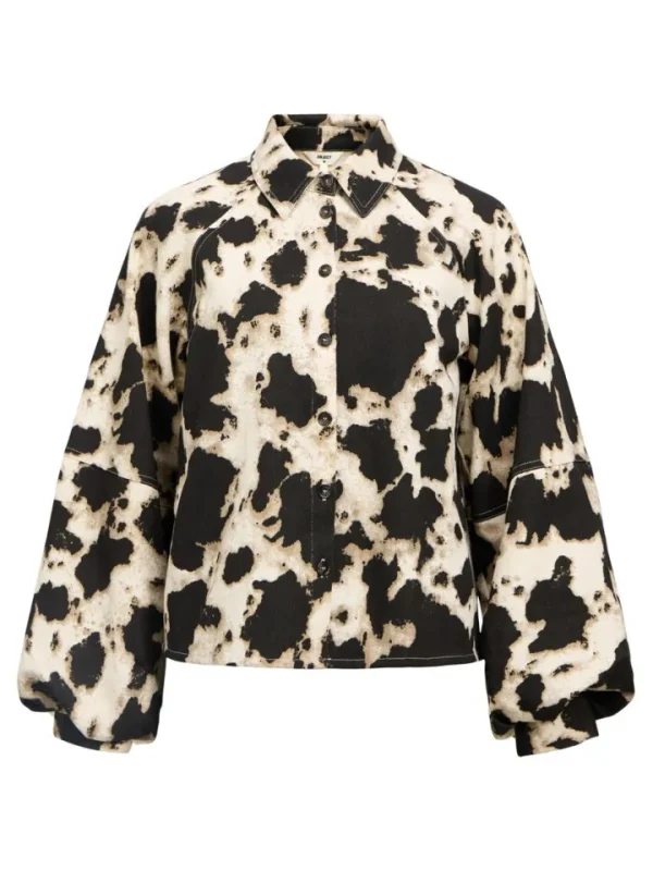 Object Jackets | Coats<Montana Printed Jacket (/Cloud Dancer)