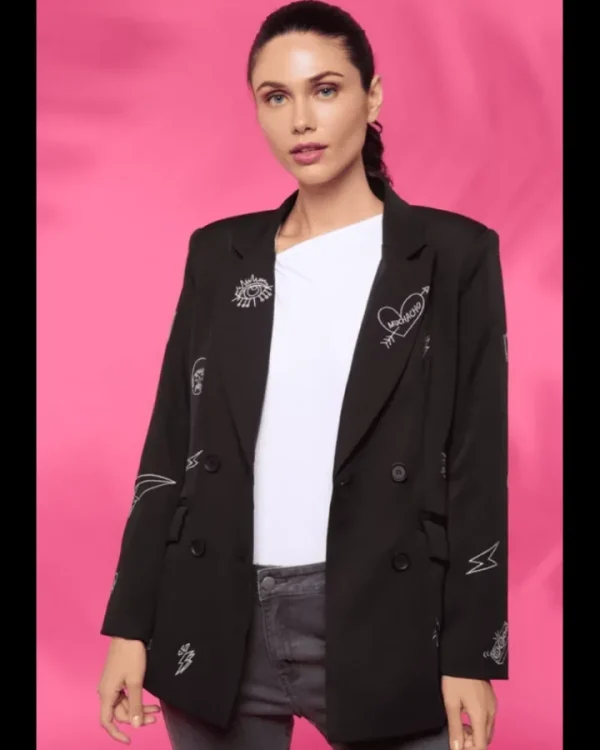 Minueto Jackets | Coats<Music Blazer Jacket (Black)