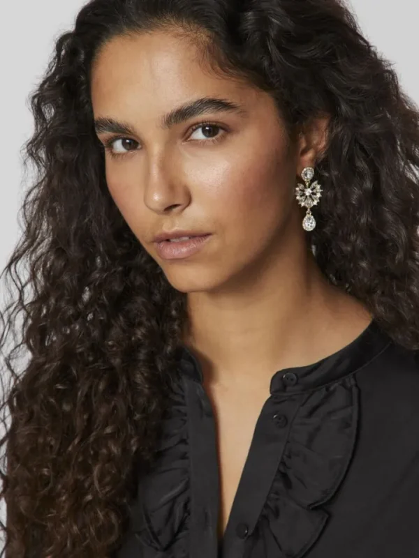 Vila Jewellery<MYRA EARRINGS (GOLD/CLOUD DANCER)