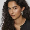 Vila Jewellery<MYRA EARRINGS (GOLD/TURQUOISE)