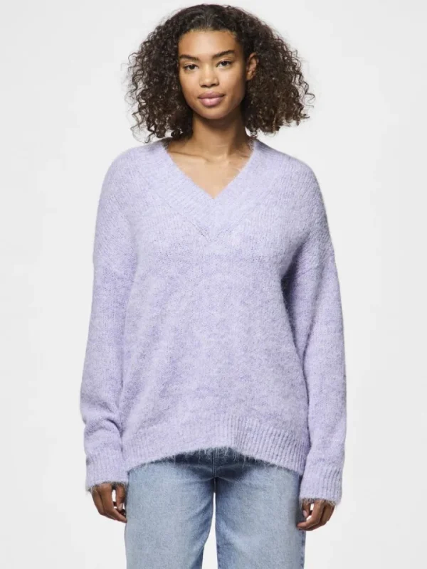 Pieces Jumpers & Cardigans<Nadina Jumper (Lavender)