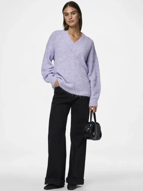 Pieces Jumpers & Cardigans<Nadina Jumper (Lavender)