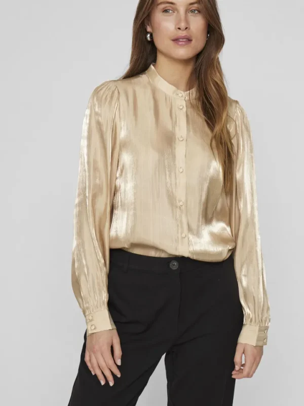 Vila Shirts & Blouses<Neena Shirt (Feather Grey)