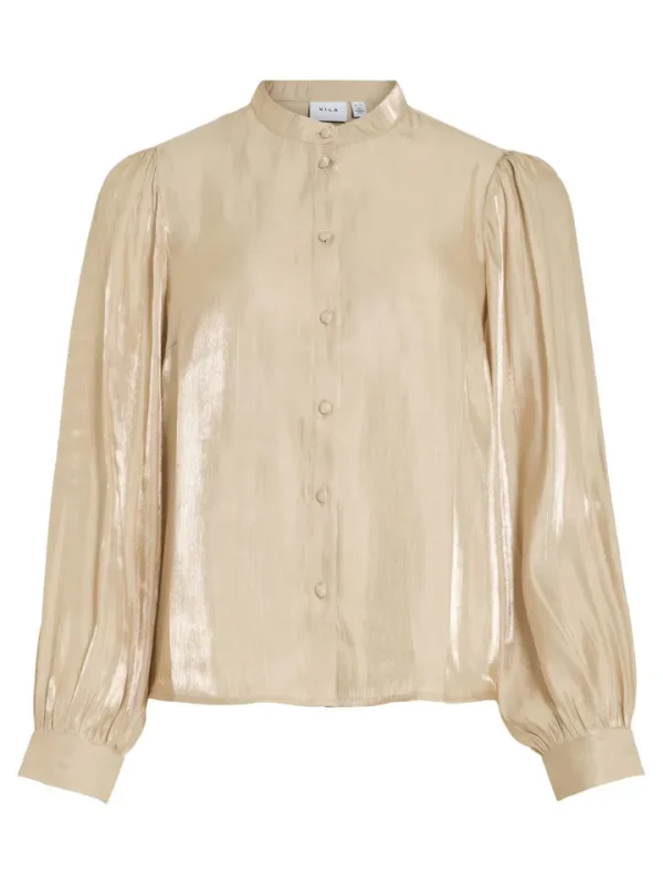 Vila Shirts & Blouses<Neena Shirt (Feather Grey)