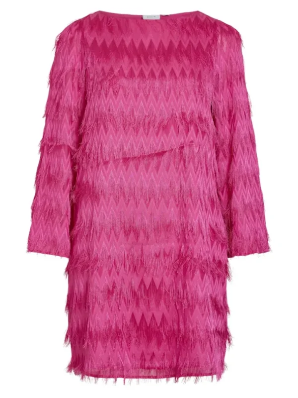 Vila Occasionwear | Dresses<Nell Mini Dress (Raspberry Rose)