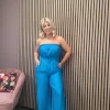 Frnch Jumpsuits<Nelly Jumpsuit (Azure Blue)