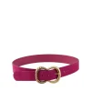 Pieces Belts<Nelly Suede Belt (Fuchsia)