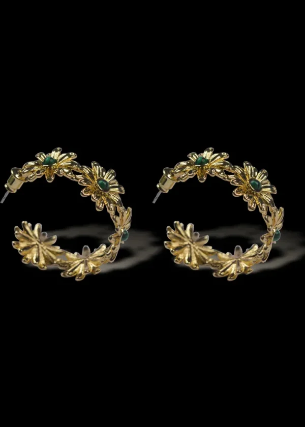 Frnch Jewellery<Nelsy Earrings (Emerald)