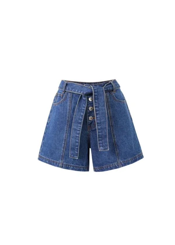 Frnch Shorts & Playsuits | Pants<Nema Denim Shorts