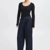 Ichi Pants<Nica Trousers (Total Eclipse)