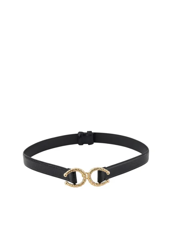 Pieces Belts<Niko Hook Buckle Belt (Black)