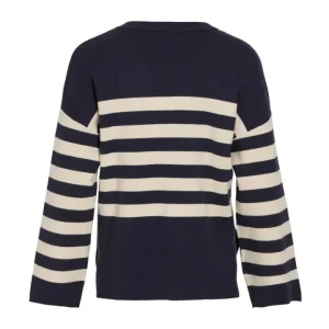 Vila Jumpers & Cardigans<Nina V-Neck Jumper ( Blazer/Birch)