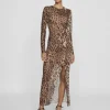Vila Dresses<Ninna Mesh Midi Dress (Black/)