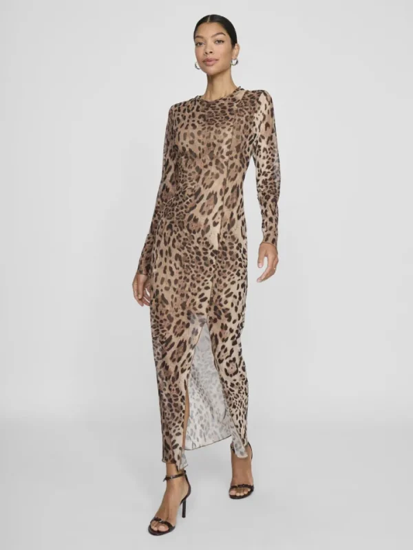 Vila Dresses<Ninna Mesh Midi Dress (Black/)