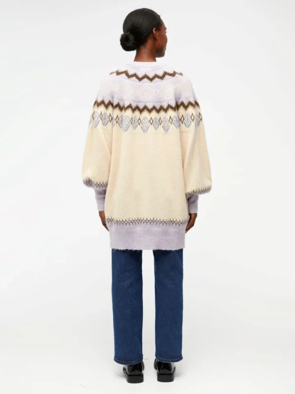 Object Jumpers & Cardigans<Noella Knit Cardigan (Languid Lavender)