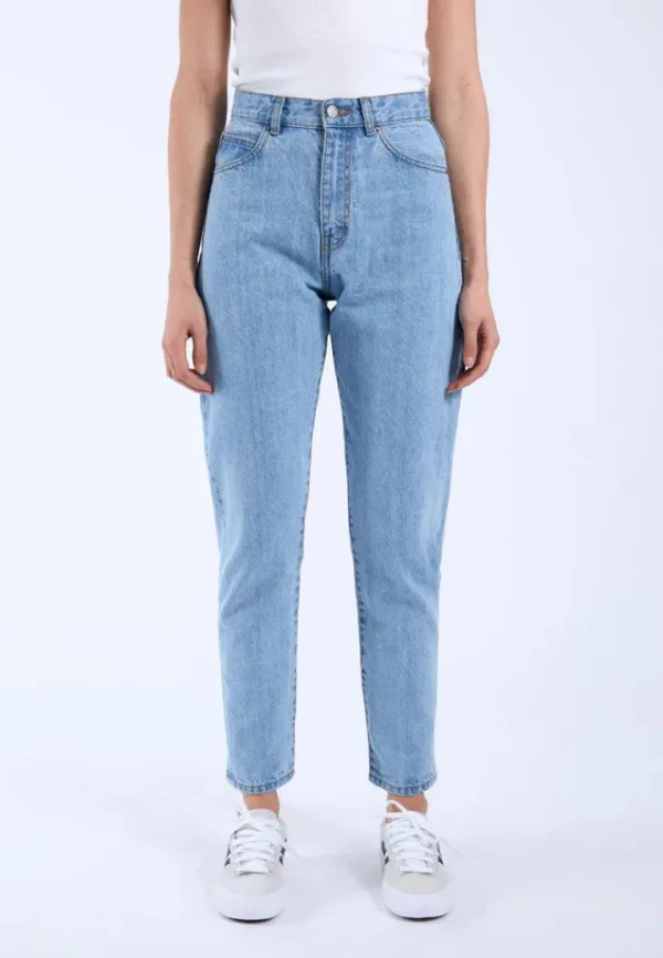 Dr Denim Jeans<Nora Empress High Waisted Mom Jeans (Light Blue)
