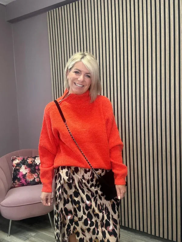 Ichi Jumpers & Cardigans<Novo Zipped Jumper