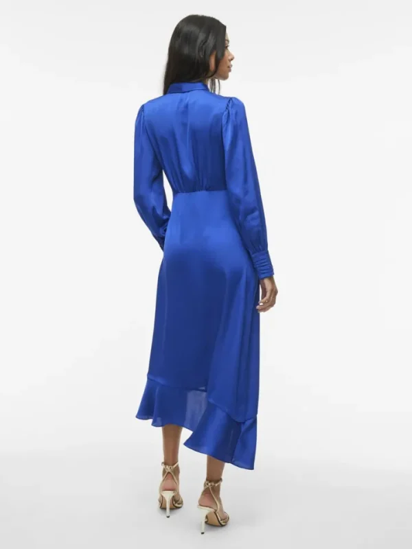 Vila Dresses<Nyla Wrap Dress (Mazarine blue)