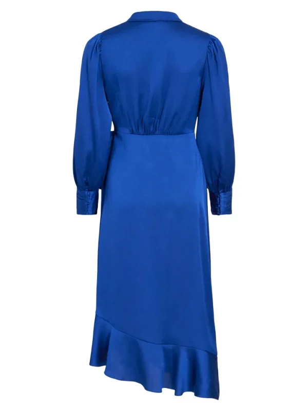 Vila Dresses<Nyla Wrap Dress (Mazarine blue)