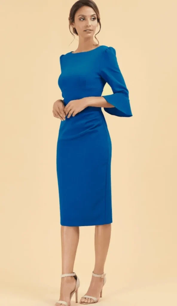 Pretty Dress Company Occasionwear<Odelle Pencil Dress (Cobalt Blue)