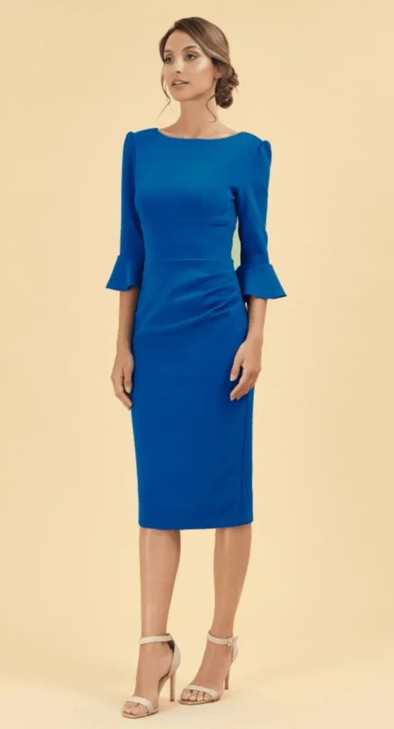 Pretty Dress Company Occasionwear<Odelle Pencil Dress (Cobalt Blue)