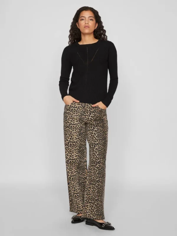 Vila Jumpers & Cardigans | Co-Ords<Olina O-Neck Knit Top ( Beauty)