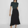 Vila Co-Ords<Olina Rib Knit Midi Skirt ( Beauty)