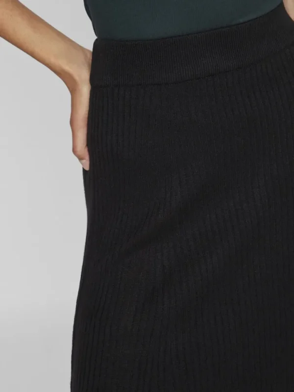 Vila Co-Ords<Olina Rib Knit Midi Skirt ( Beauty)