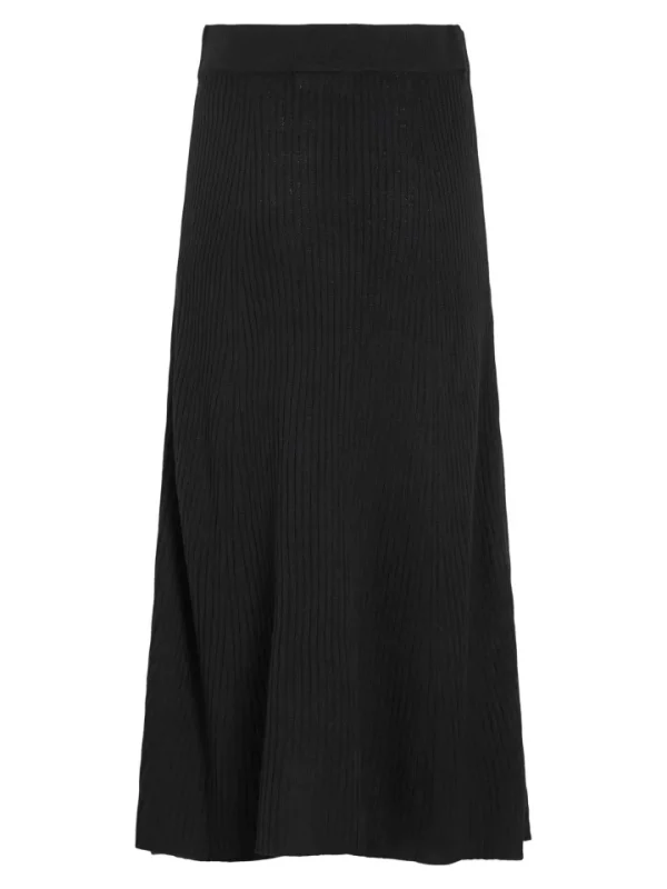 Vila Co-Ords<Olina Rib Knit Midi Skirt ( Beauty)