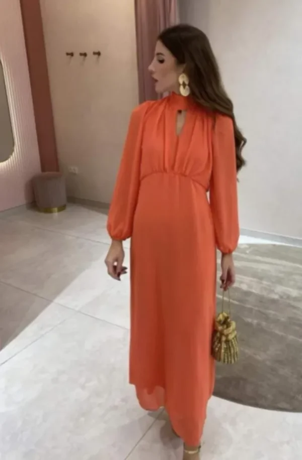 Wsl 1 Dresses<Ora Key Hole Dress (Orange)