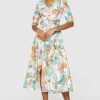 Closet Occasionwear | Dresses<Orla Floral Midi Dress